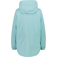 Cmp chaqueta impermeable insulada mujer WOMAN JACKET FIX HOOD vista trasera