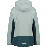 Cmp chaqueta impermeable insulada mujer WOMAN JACKET FIX HOOD vista trasera
