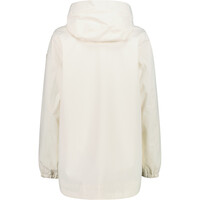 Cmp chaqueta impermeable insulada mujer WOMAN JACKET FIX HOOD vista trasera