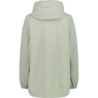Cmp chaqueta impermeable insulada mujer WOMAN JACKET FIX HOOD vista trasera