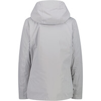 Cmp chaqueta impermeable insulada mujer WOMAN JACKET ZIP HOOD DETACHBLE INN.JACKET vista trasera