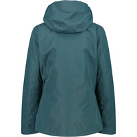 Cmp chaqueta impermeable insulada mujer WOMAN JACKET ZIP HOOD DETACHBLE INN.JACKET vista trasera