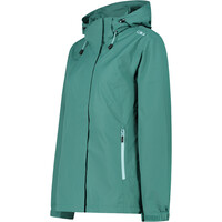 Cmp chaqueta impermeable insulada mujer WOMAN JACKET ZIP HOOD WITH VENTILATION vista detalle