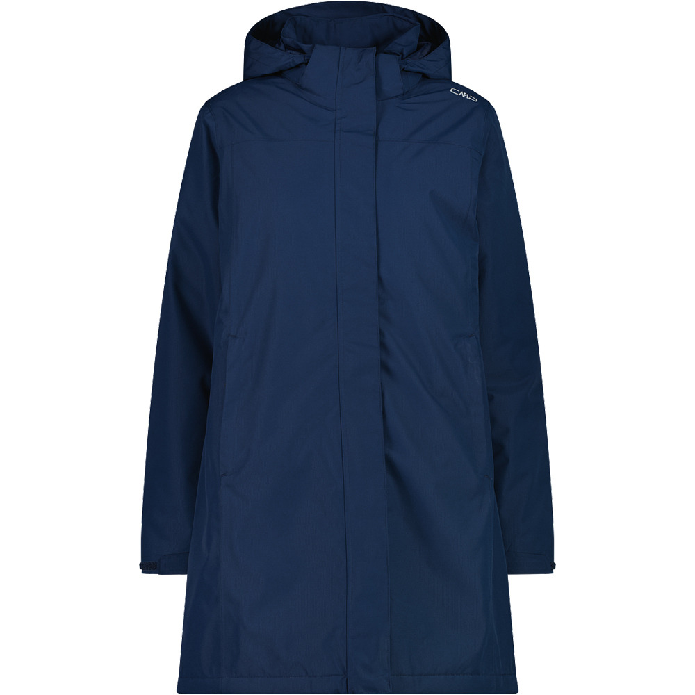 Cmp chaqueta impermeable insulada mujer WOMAN PARKA ZIP HOOD vista frontal