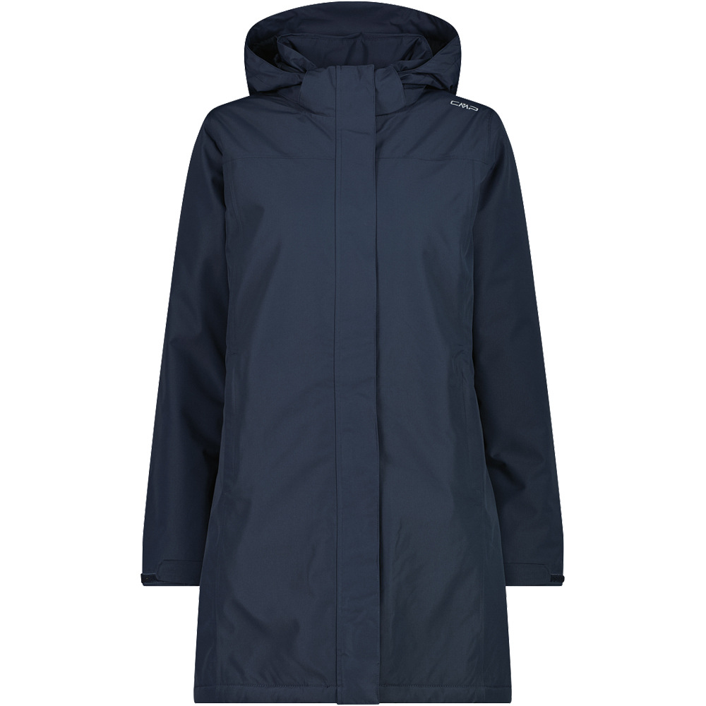 Cmp chaqueta impermeable insulada mujer WOMAN PARKA ZIP HOOD vista frontal