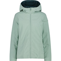 Cmp chaqueta impermeable insulada mujer WOMAN REVERSE JACKET FIX HOOD vista frontal
