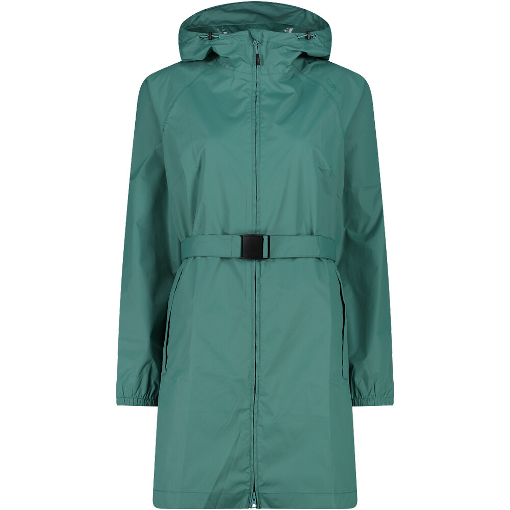 Cmp chaqueta impermeable mujer WOMAN COAT RAIN FIX HOOD vista frontal