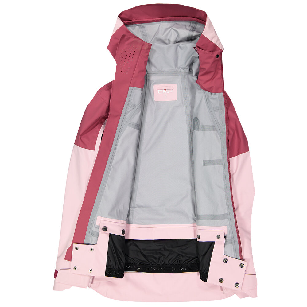Cmp chaqueta impermeable mujer WOMAN JACKET FIX HOOD 03
