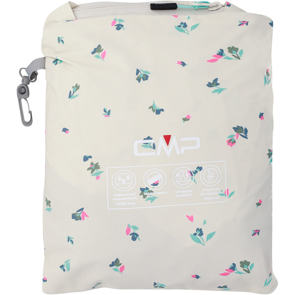 Cmp chaqueta impermeable mujer WOMAN JACKET FIX HOOD 03