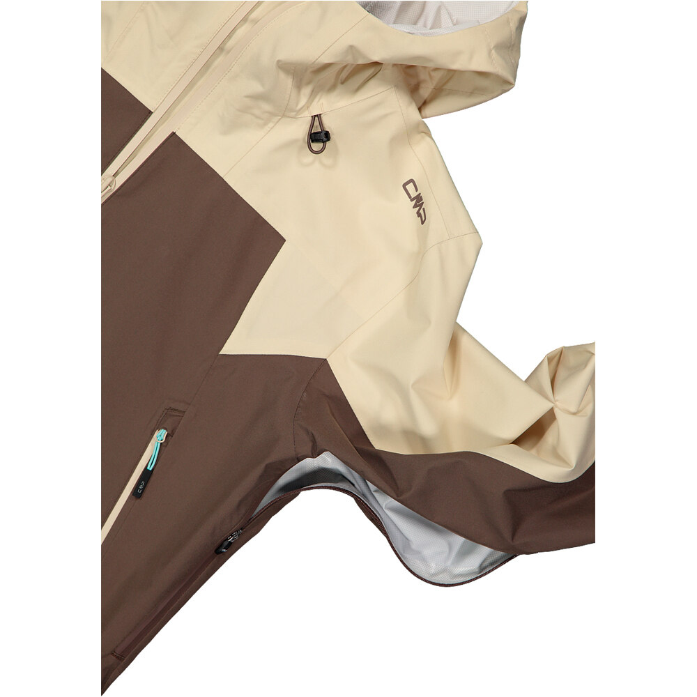 Cmp chaqueta impermeable mujer WOMAN JACKET FIX HOOD 05