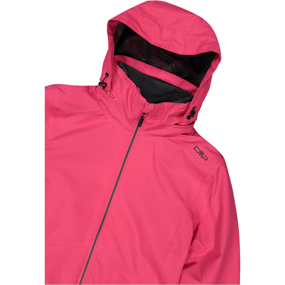 Cmp chaqueta impermeable mujer WOMAN JACKET FIX HOOD DETACHBLE INN.JACKET 06
