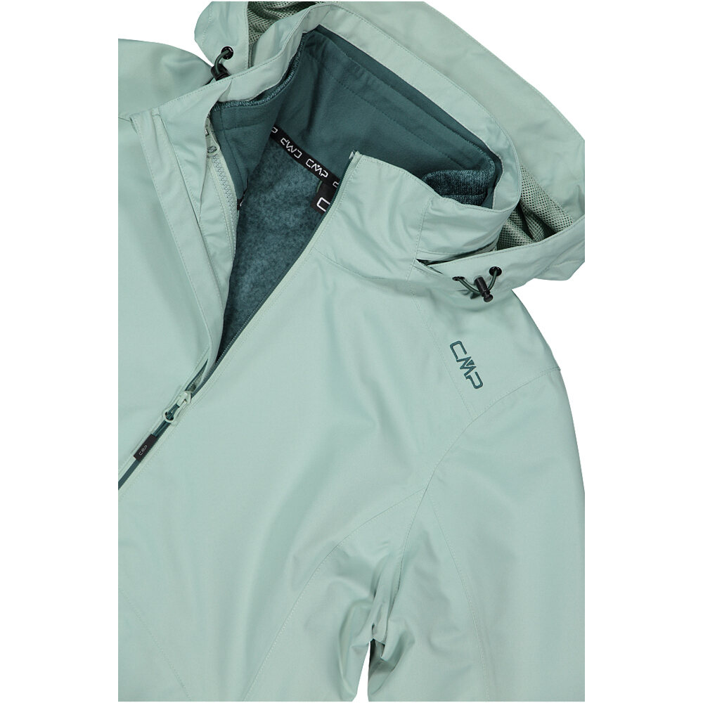 Cmp chaqueta impermeable mujer WOMAN JACKET FIX HOOD DETACHBLE INN.JACKET 07