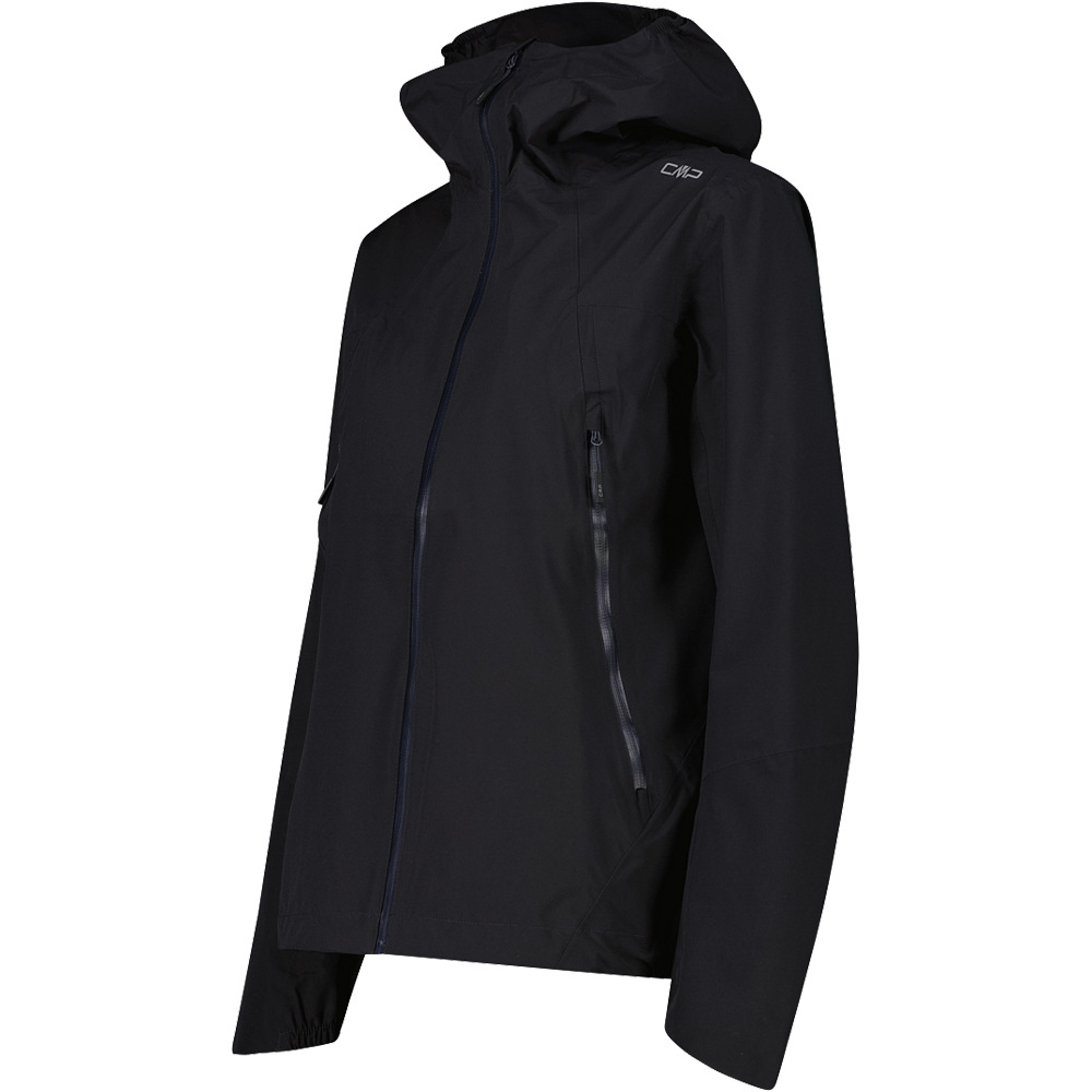 Cmp chaqueta impermeable mujer WOMAN JACKET FIX HOOD vista detalle