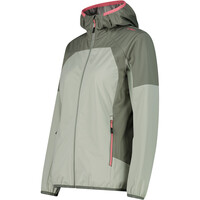 Cmp chaqueta impermeable mujer WOMAN JACKET FIX HOOD vista detalle