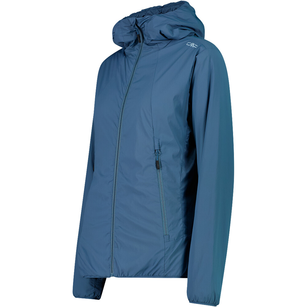 Cmp chaqueta impermeable mujer WOMAN JACKET FIX HOOD vista detalle