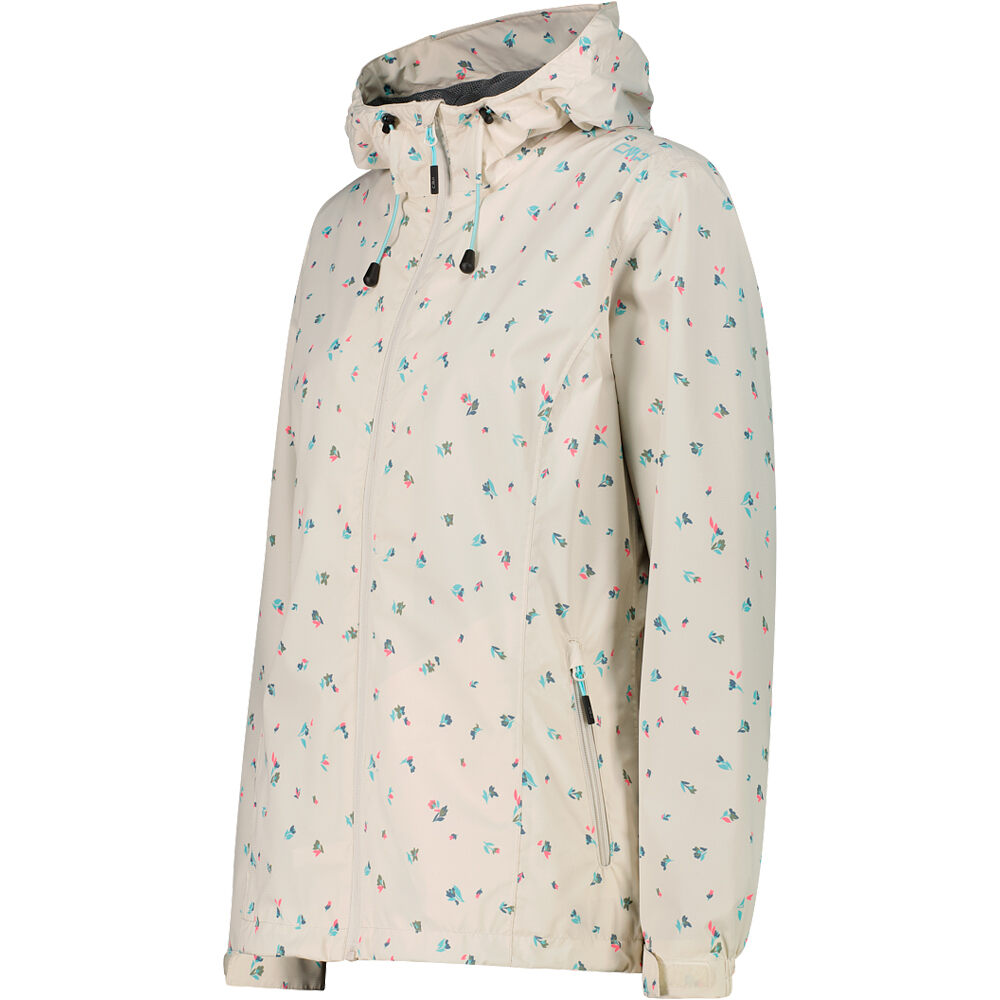 Cmp chaqueta impermeable mujer WOMAN JACKET FIX HOOD vista detalle