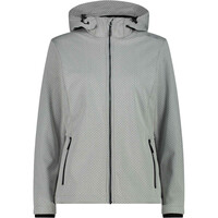Cmp chaqueta impermeable mujer WOMAN JACKET FIX HOOD vista frontal