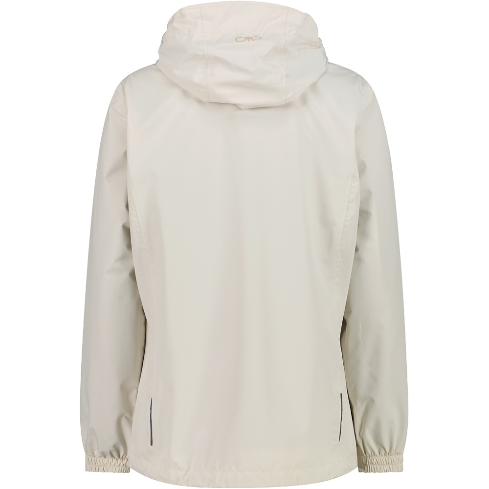 Cmp chaqueta impermeable mujer WOMAN JACKET FIX HOOD vista trasera