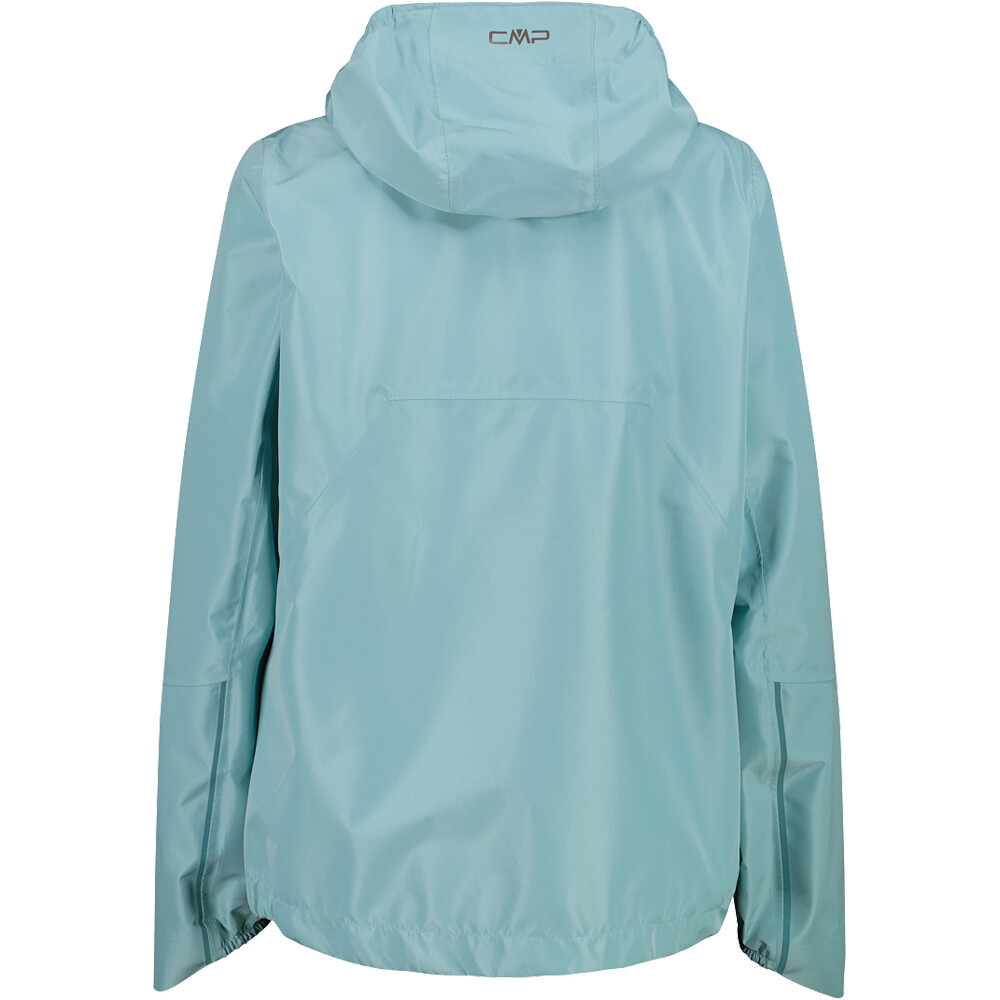 Cmp chaqueta impermeable mujer WOMAN JACKET FIX HOOD vista trasera