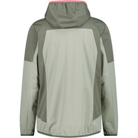 Cmp chaqueta impermeable mujer WOMAN JACKET FIX HOOD vista trasera