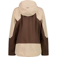 Cmp chaqueta impermeable mujer WOMAN JACKET FIX HOOD vista trasera