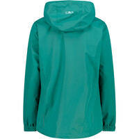 Cmp chaqueta impermeable mujer WOMAN JACKET FIX HOOD vista trasera