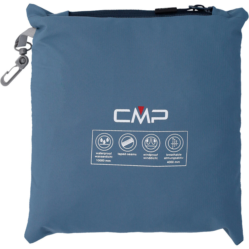 Cmp chaqueta impermeable mujer WOMAN JACKET SNAPS HOOD 03