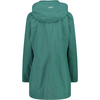 Cmp chaqueta impermeable mujer WOMAN JACKET SNAPS HOOD vista trasera