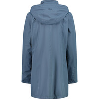 Cmp chaqueta impermeable mujer WOMAN JACKET SNAPS HOOD vista trasera