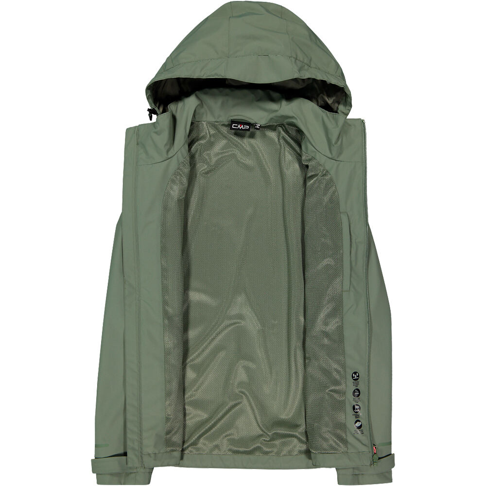 Cmp chaqueta impermeable mujer WOMAN JACKET ZIP HOOD 03