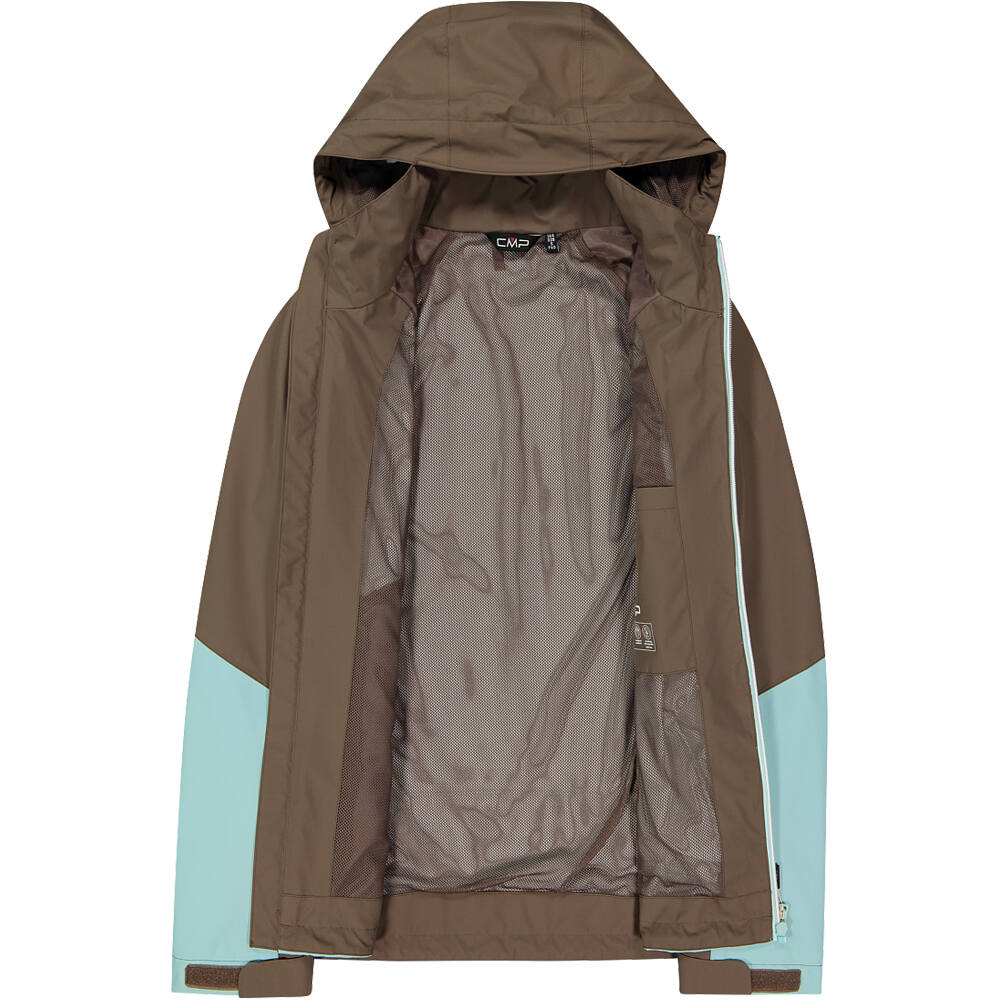 Cmp chaqueta impermeable mujer WOMAN JACKET ZIP HOOD 04