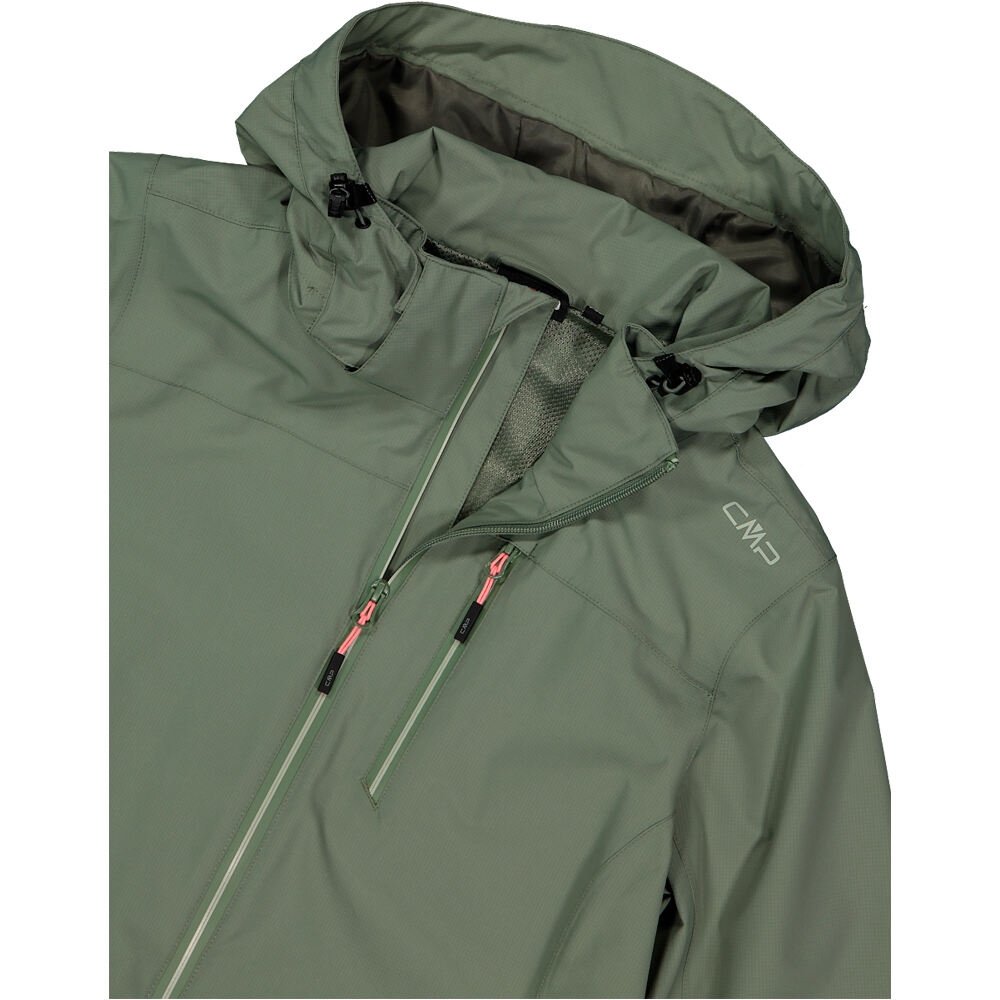 Cmp chaqueta impermeable mujer WOMAN JACKET ZIP HOOD 05