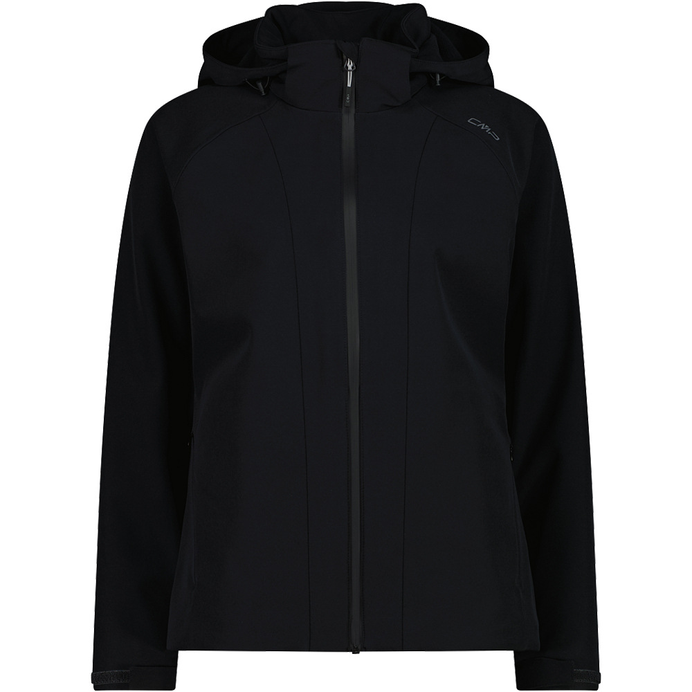 Cmp chaqueta impermeable mujer WOMAN JACKET ZIP HOOD vista frontal