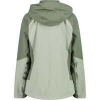 Cmp chaqueta impermeable mujer WOMAN JACKET ZIP HOOD vista trasera