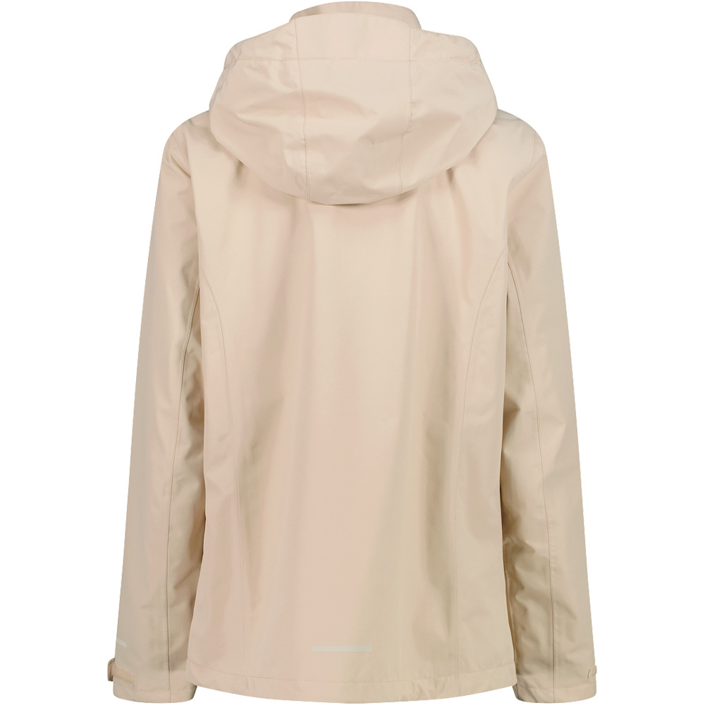 Cmp chaqueta impermeable mujer WOMAN JACKET ZIP HOOD vista trasera