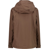 Cmp chaqueta impermeable mujer WOMAN JACKET ZIP HOOD vista trasera