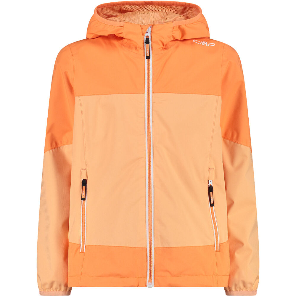 Cmp chaqueta impermeable niño KID G JACKET FIX HOOD vista frontal