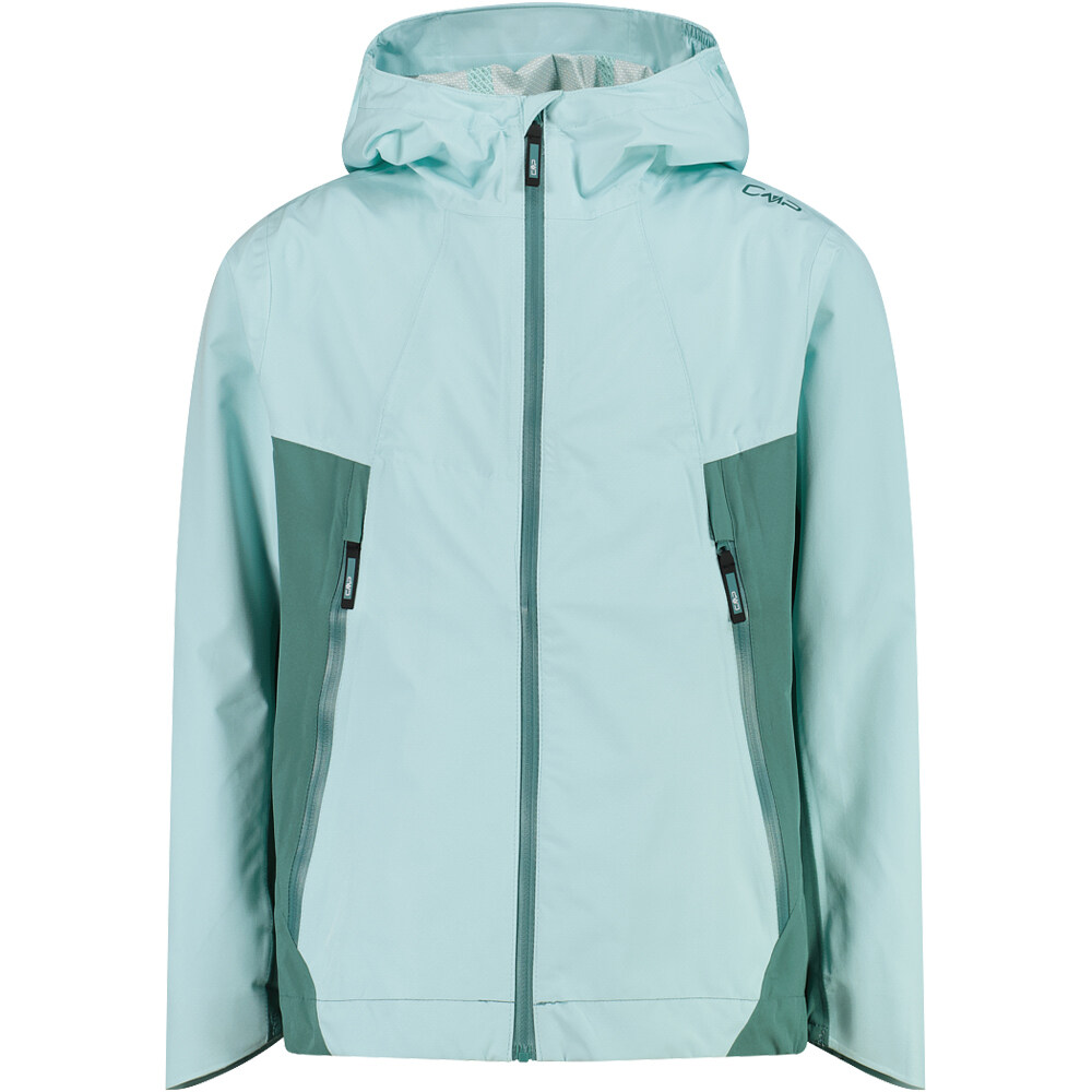 Cmp chaqueta impermeable niño KID G JACKET FIX HOOD vista frontal