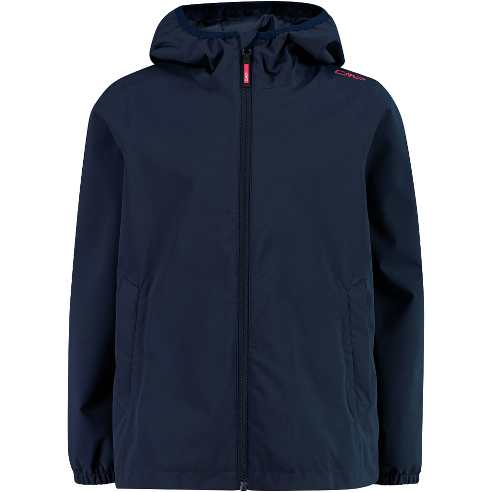Cmp chaqueta impermeable niño KID G JACKET FIX HOOD vista frontal