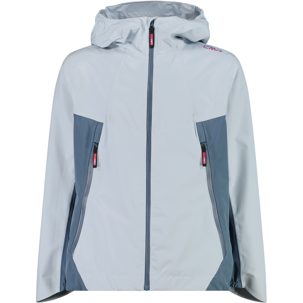 Cmp chaqueta impermeable niño KID G JACKET FIX HOOD vista frontal