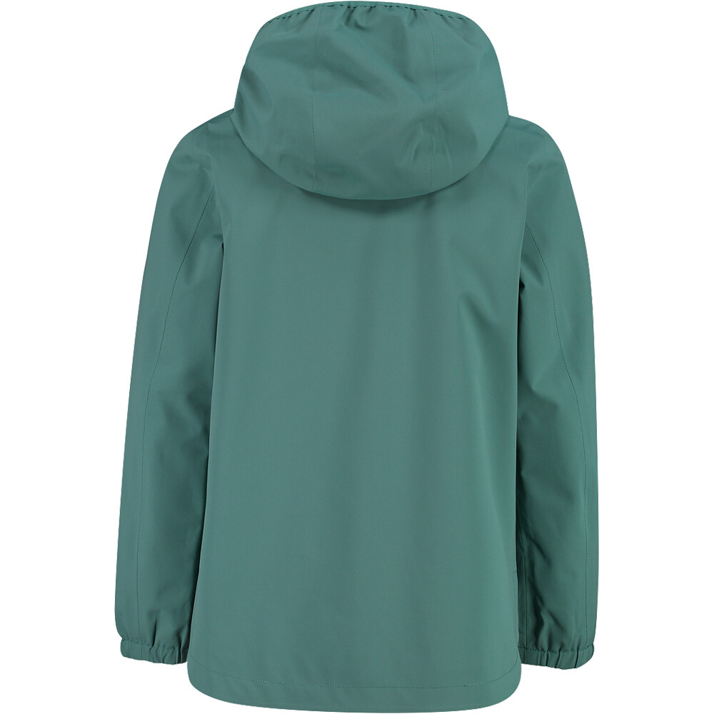 Cmp chaqueta impermeable niño KID G JACKET FIX HOOD vista trasera