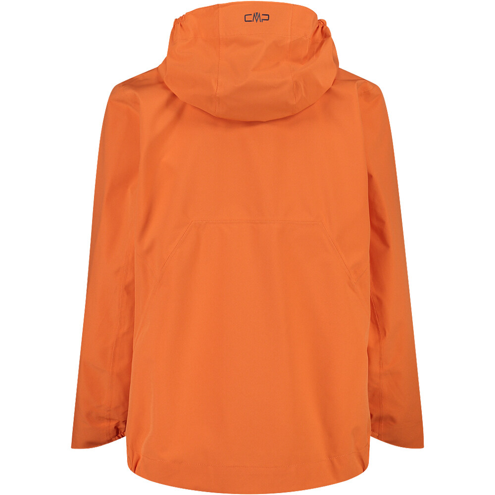 Cmp chaqueta impermeable niño KID G JACKET FIX HOOD vista trasera
