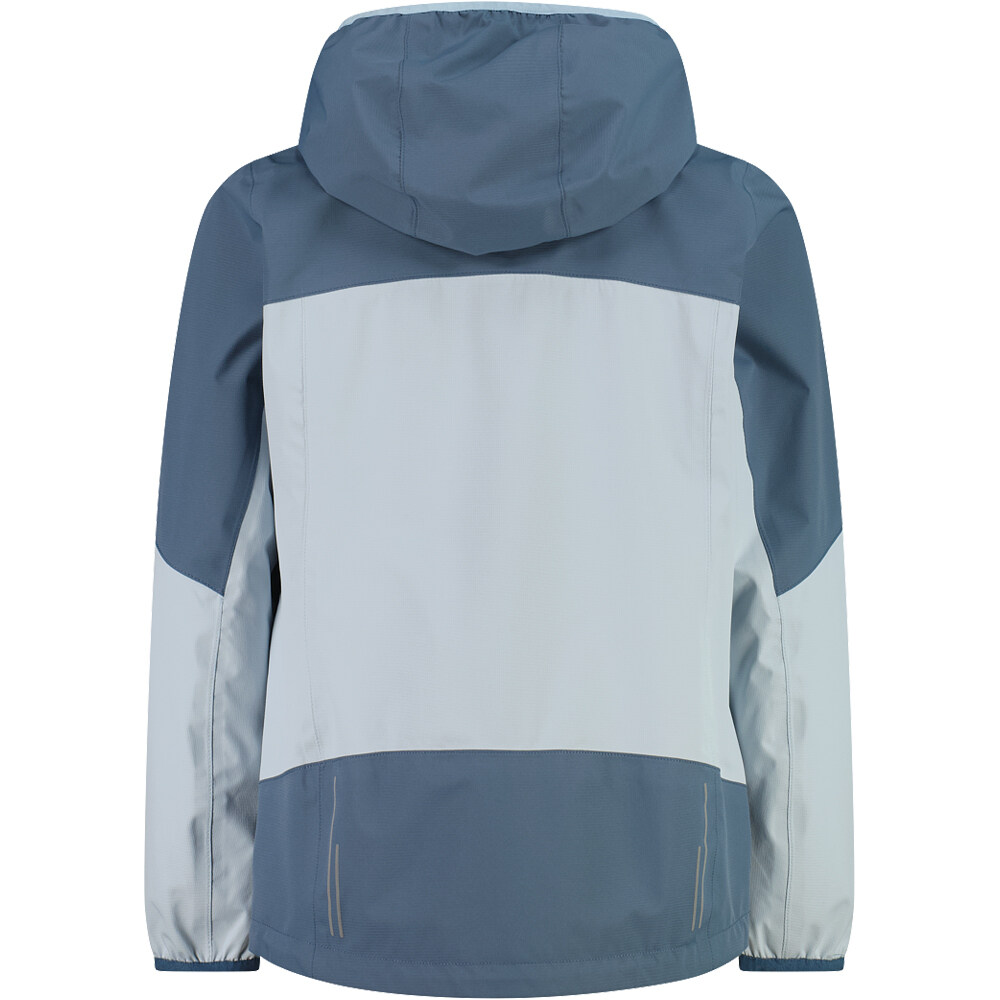 Cmp chaqueta impermeable niño KID G JACKET FIX HOOD vista trasera