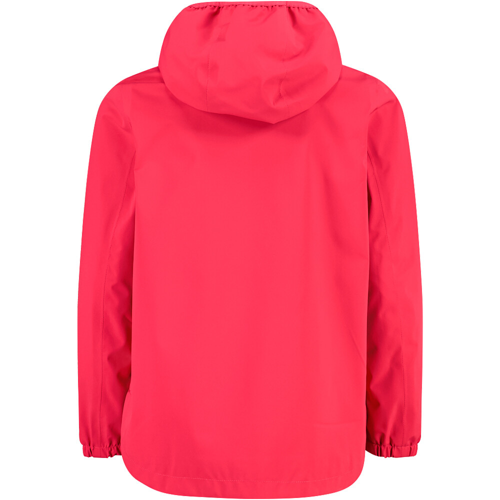 Cmp chaqueta impermeable niño KID G JACKET FIX HOOD vista trasera