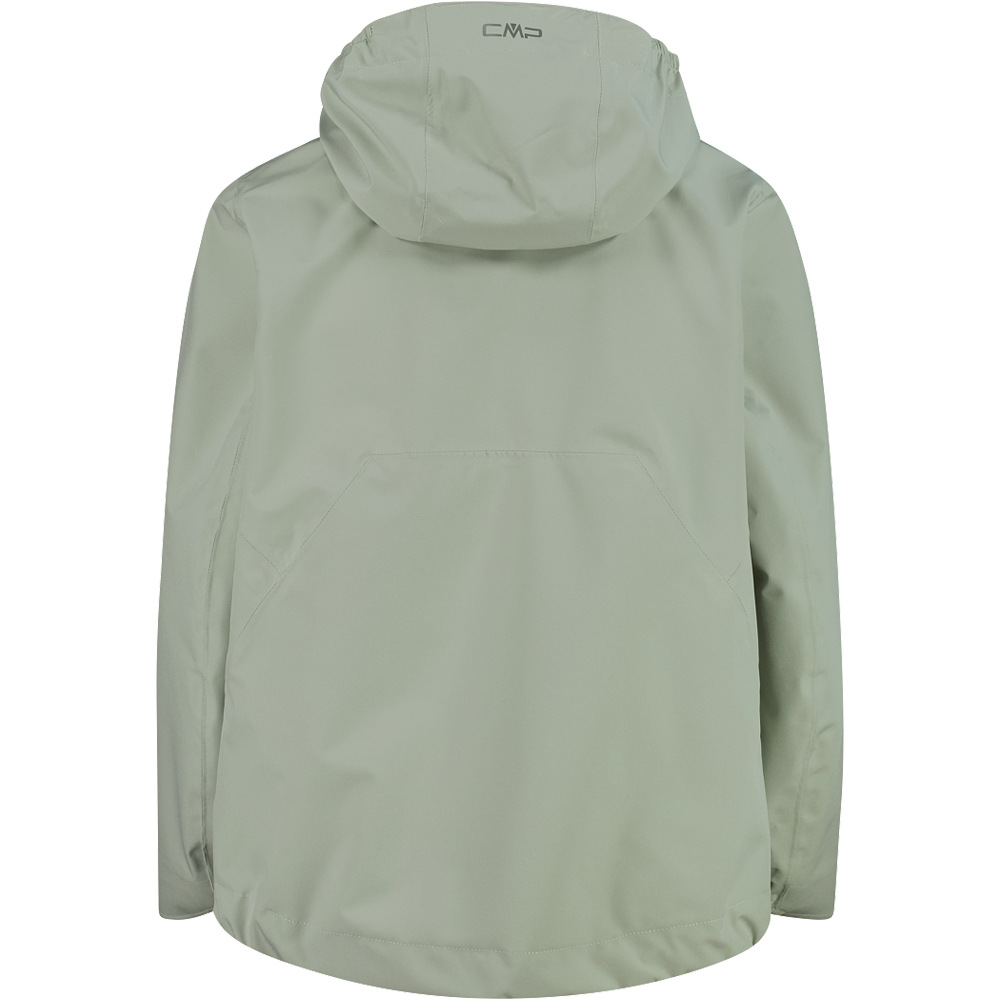 Cmp chaqueta impermeable niño KID G JACKET FIX HOOD vista trasera