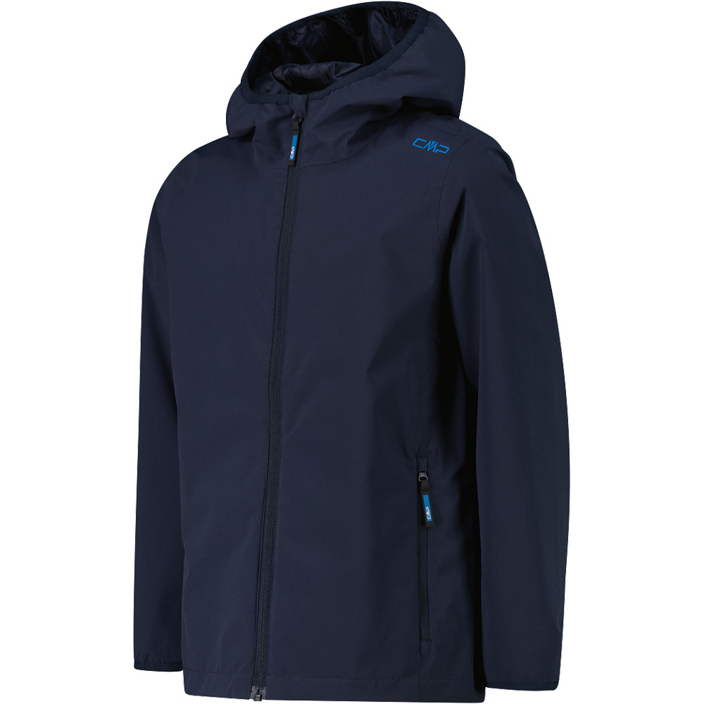 Cmp chaqueta impermeable niño KID JACKET FIX HOOD vista detalle