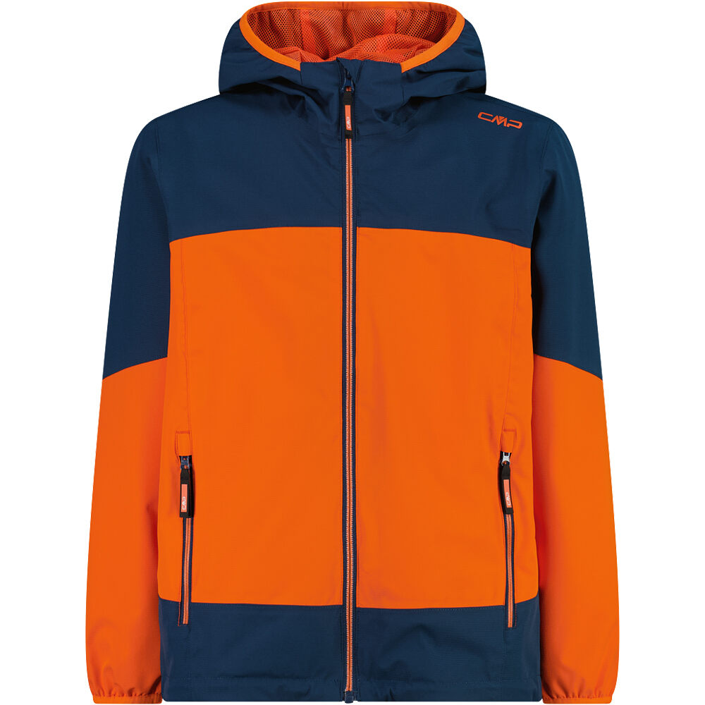 Cmp chaqueta impermeable niño KID JACKET FIX HOOD vista frontal