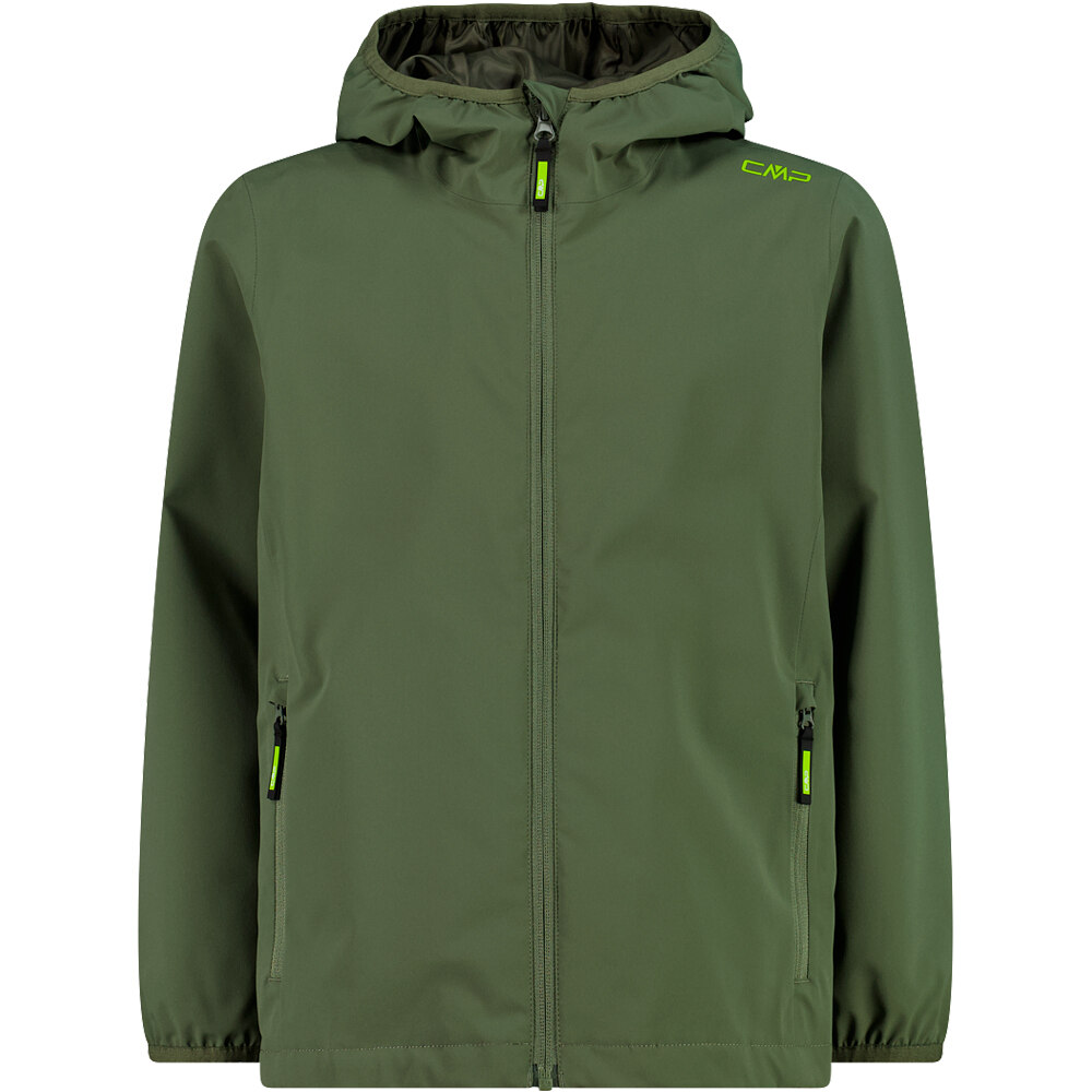 Cmp chaqueta impermeable niño KID JACKET FIX HOOD vista frontal