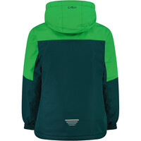 Cmp chaqueta impermeable niño KID JACKET FIX HOOD vista trasera