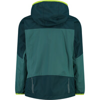 Cmp chaqueta impermeable niño KID JACKET FIX HOOD vista trasera